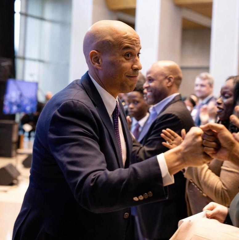 Sen. Cory Booker photographed by Rod Wright