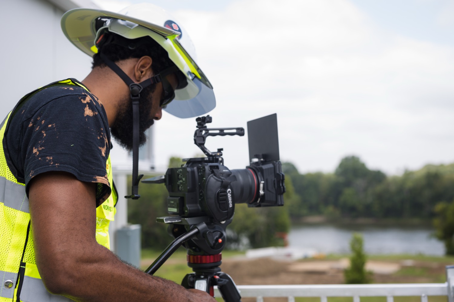 Rodriquez Wright II behind the camera