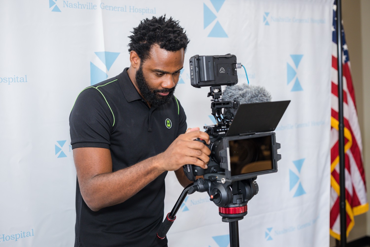 Rodriquez Wright II behind the camera