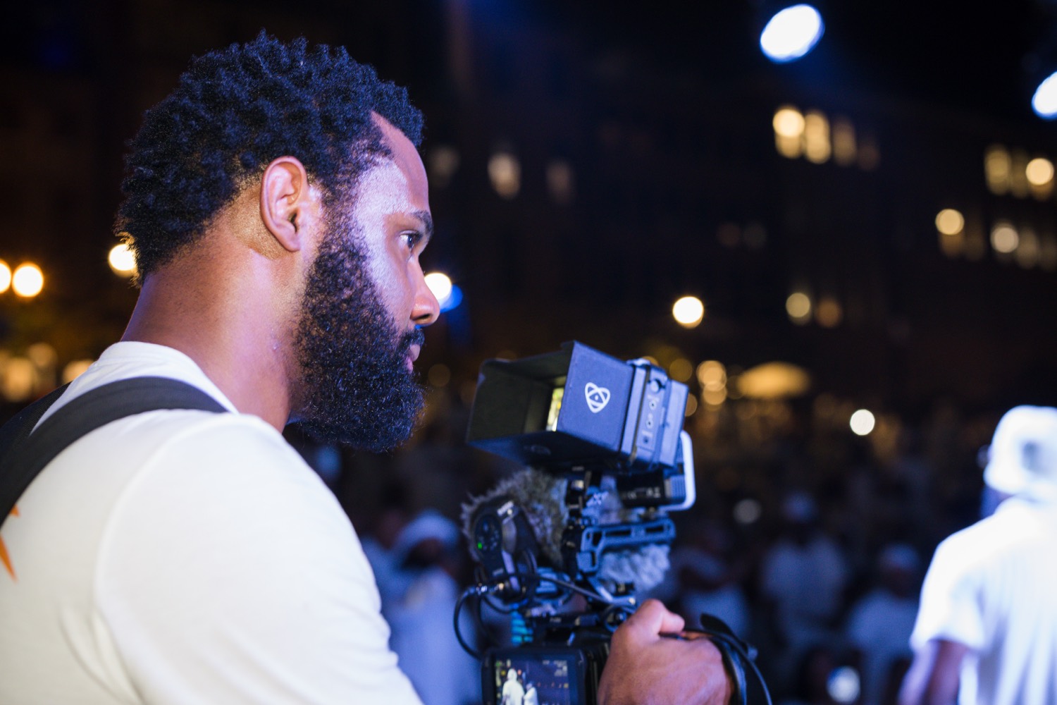 Rodriquez Wright II behind the camera