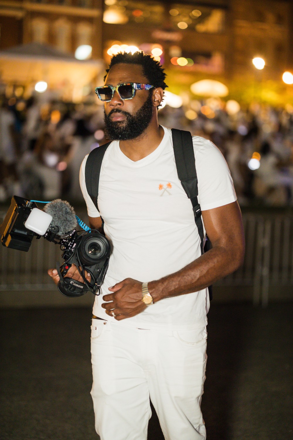 Rodriquez Wright II behind the camera